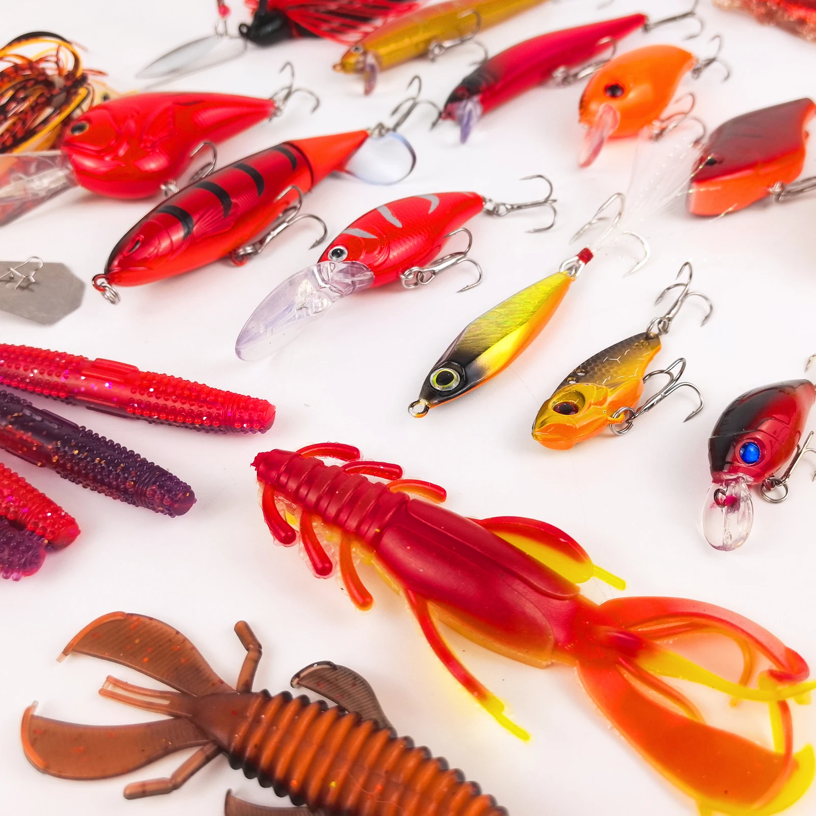 FREE FISHER Kit señuelos duros para pez rojo – crankbait - imagen 5
