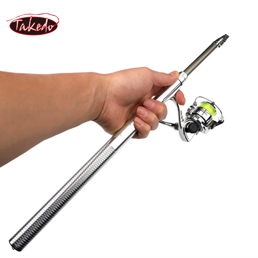 Caña Telescópica Hielo Takedo My J10 + Haspel 1M-1.6M Multilongitud Kids - imagen 3