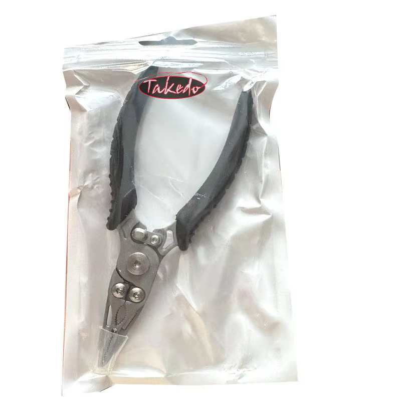 Alicates de pesca multifunción TAKEDO – Profesional con cortahilos y tijera - imagen 4