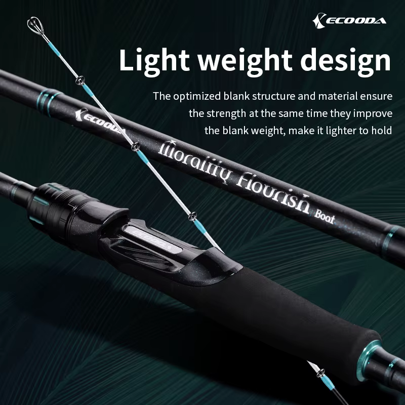 Caña de pesca de alta mar Ecooda EMFB II – Potente acción para barco - imagen 4