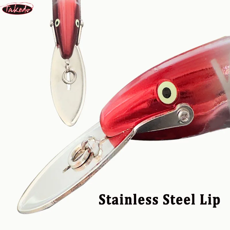 TAKEDO Crankbait de buceo profundo para atún y lubina - imagen 3