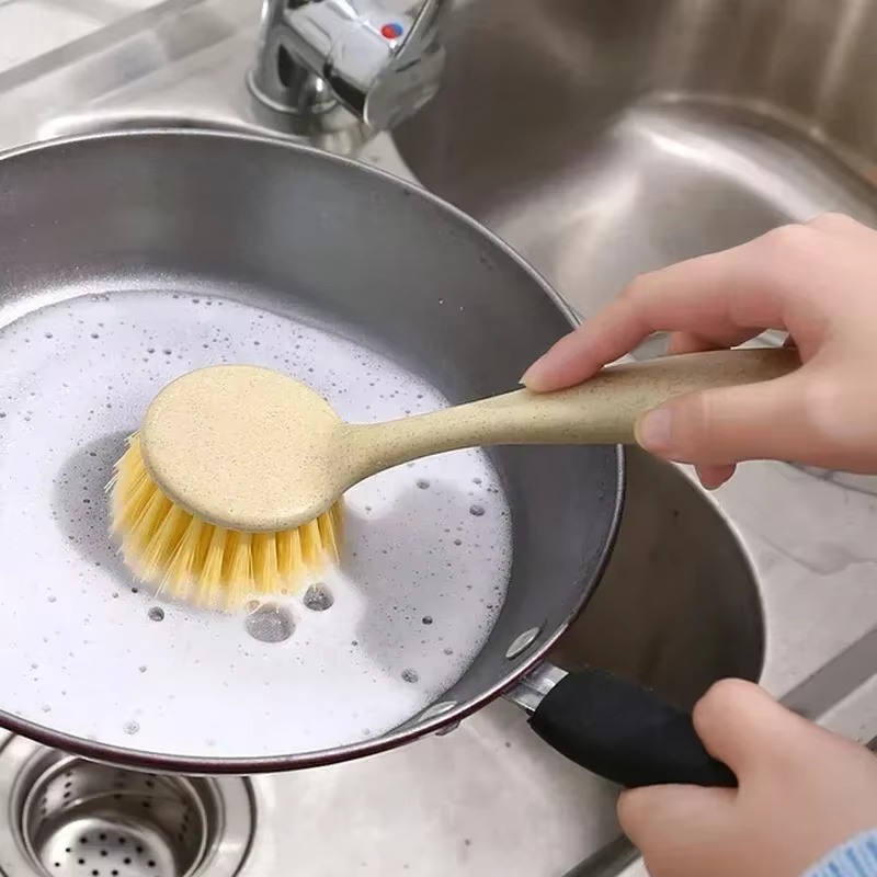 Cepillo de limpieza con mango largo para ollas y encimera - imagen 5