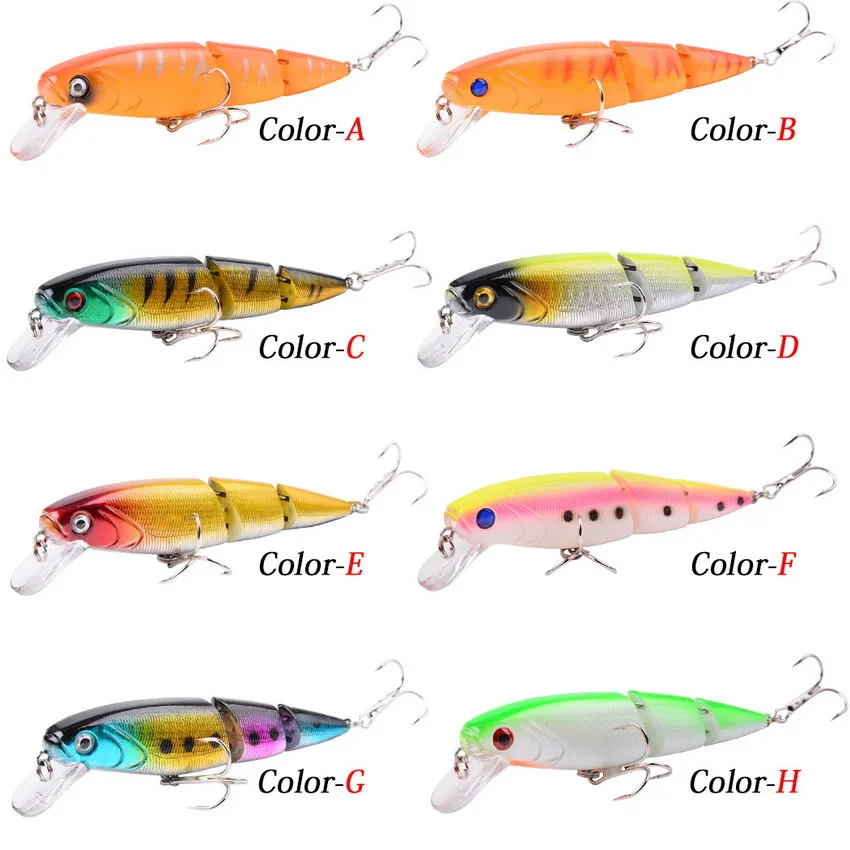 Crankbait para lubina con ojos 3D y acción minnow - imagen 4
