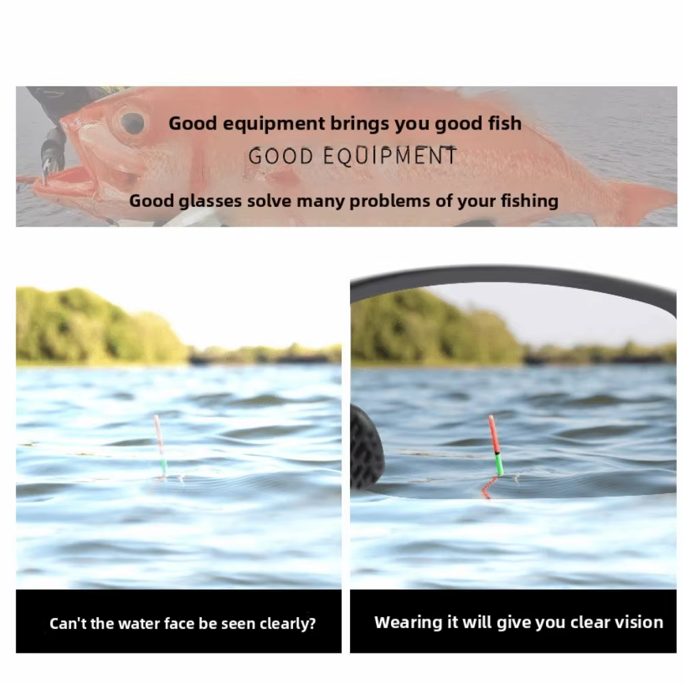 Gafas de pesca polarizadas hombre – visión nítida tecnología alemana - imagen 3