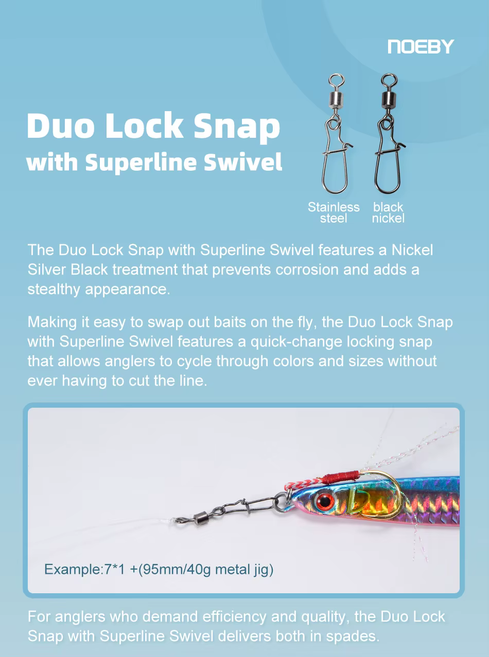 Duo Lock con Superline Swivel
