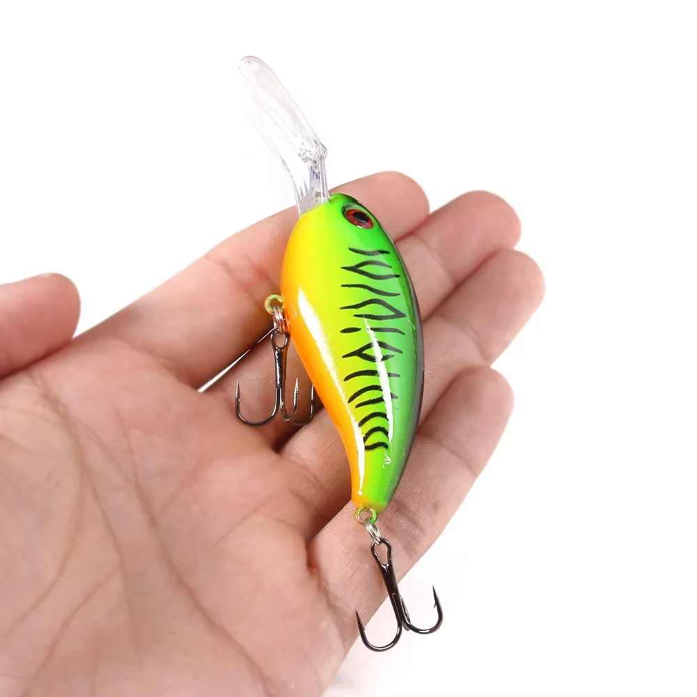 Señuelo wobbler artificial 100mm 14g - Minnow para lubina y trucha - Trolling