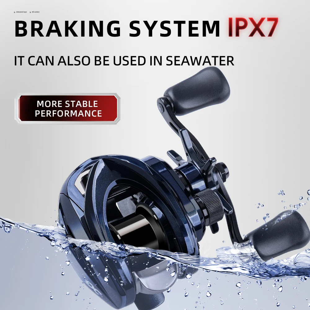 FISHINGFANS Carrete baitcaster con freno electrónico inteligente - imagen 4