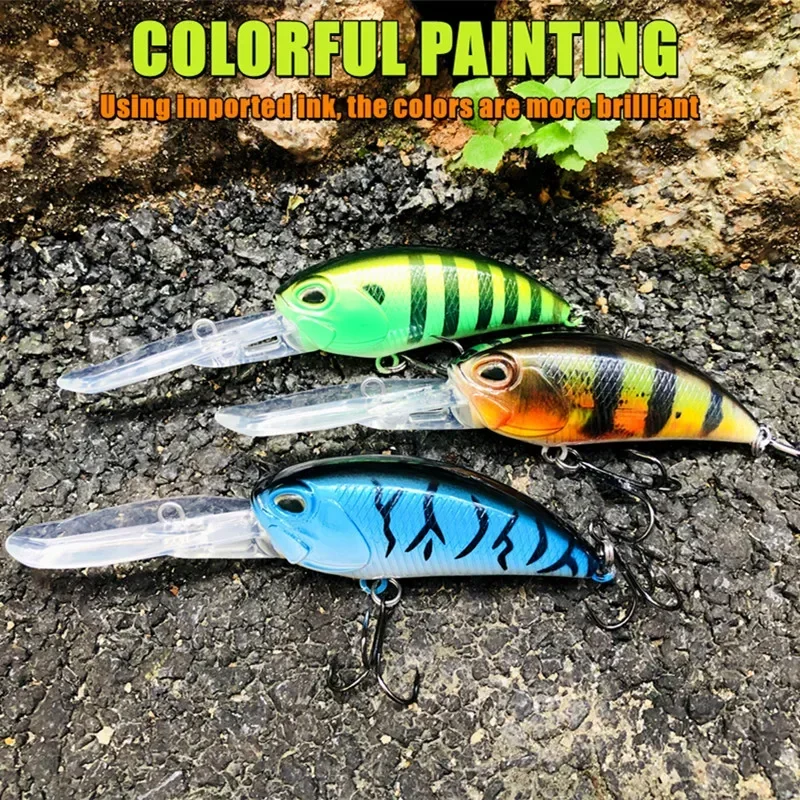 Crankbait Minnow – Señuelo de Arrastre para Lubina y Lucio - imagen 5