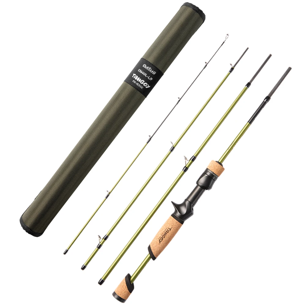 SOLOKING Micro BFS Caña de pescar UL fibra carbono trucha lubina Fuji - imagen 5