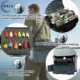 Caja de Pesca Multifuncional Portátil con Asiento, Asiento y Almacenamiento - imagen 4