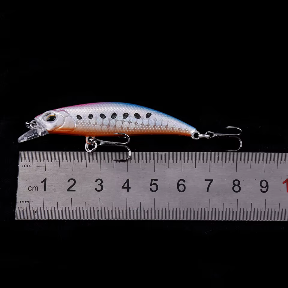 WALK FISH Wobbler para trucha – Ojos 3D