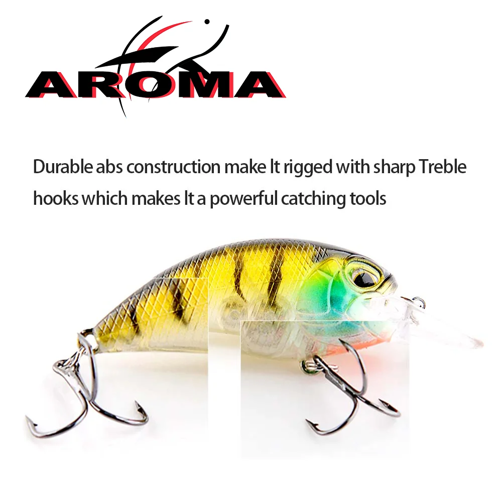 Acción de nado y señuelo tipo crankbait