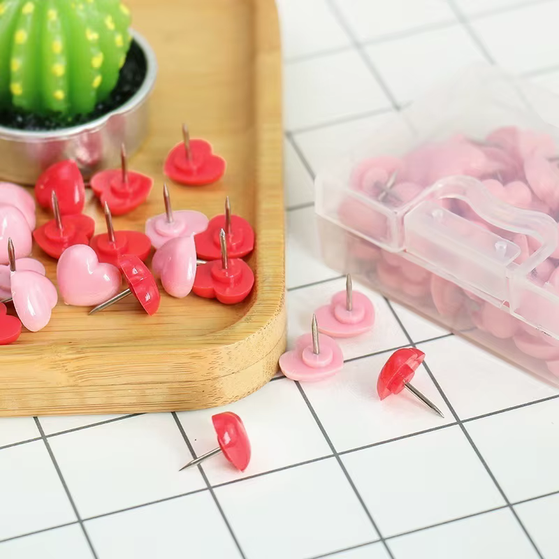 Tablero corcho heart bass – Forma corazón para chinchetas - imagen 2