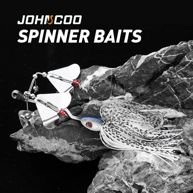 Señuelo spinner JOHNCOO 30g vista frontal
