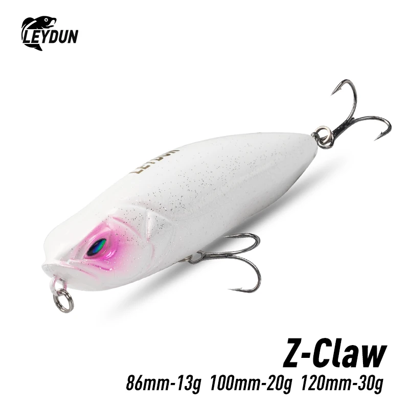 LEYDUN señuelos superficie lubina garra en Z – wobblers flotantes