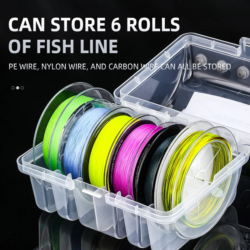 BEARKING Caja de aparejos doble cara para accesorios de pesca - imagen 2