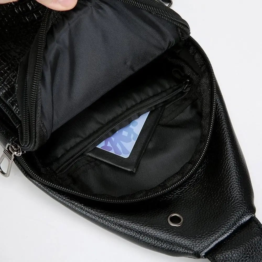 Bolso cruzado impermeable de cuero PU para viaje y negocios - imagen 5