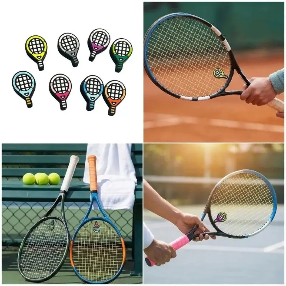 Amortiguador de vibraciones silicona para tenis, dibujo animado - imagen 3