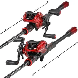 Sougayilang caña carrete ultraligero carbono para pesca de lubina