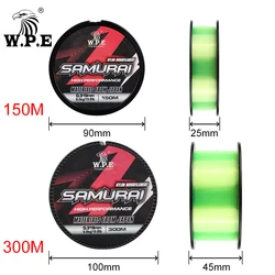W.P.E SAMURAI Linea monofilamento nylon 300m 0,267-0,342mm Carpa