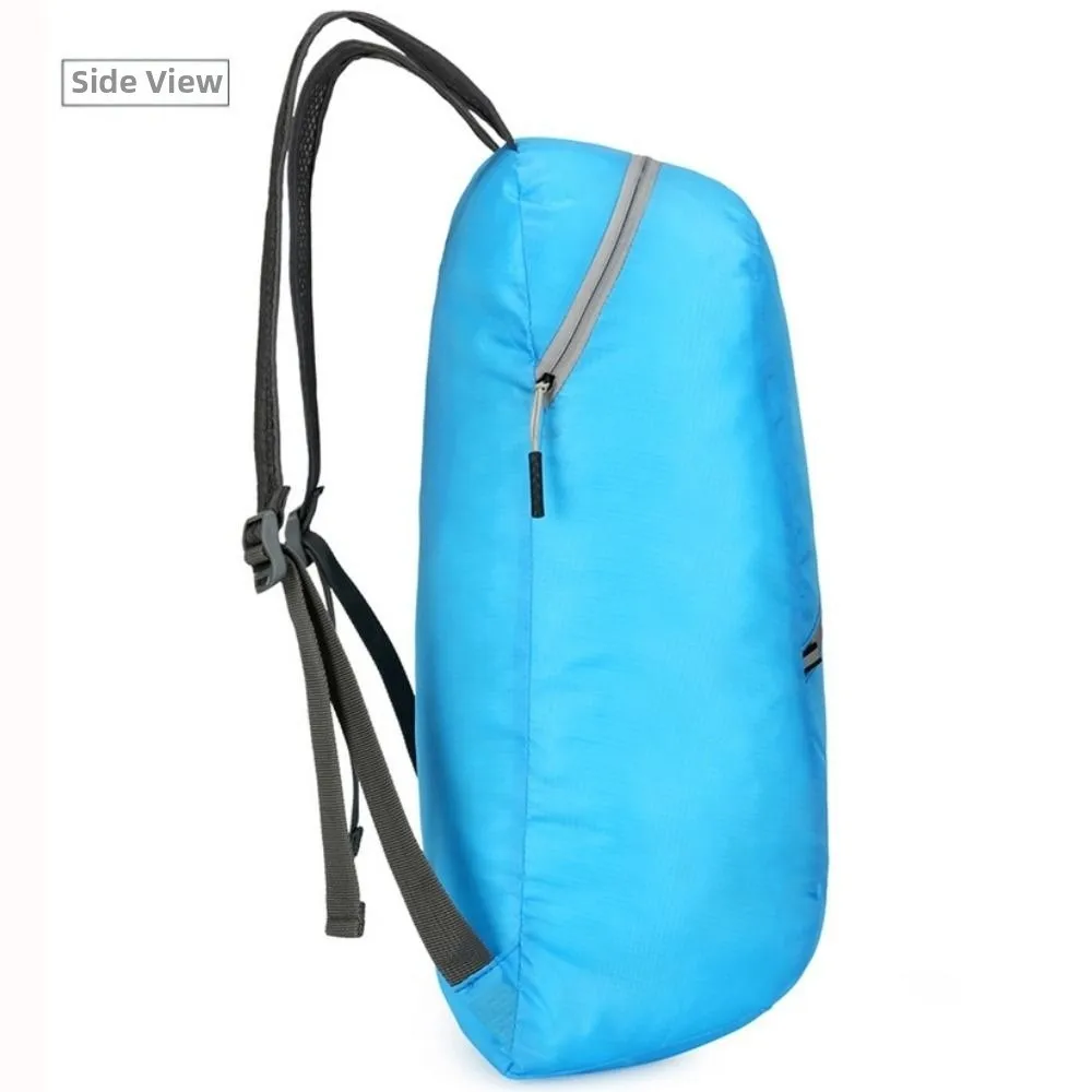 Mochila plegable ultraligera de pesca y montaña con soporte - imagen 3