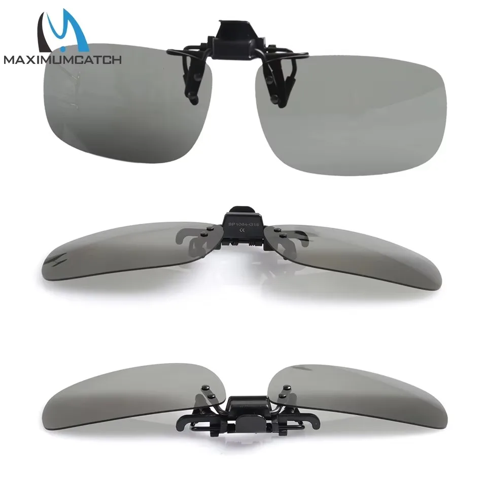 Gafas polarizadas con clip Maximumcatch UV400 antideslumbrantes pesca - imagen 3