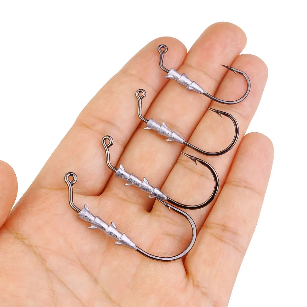Anzuelos Aberdeen jigging acero alto carbono – lubina y trucha - imagen 4