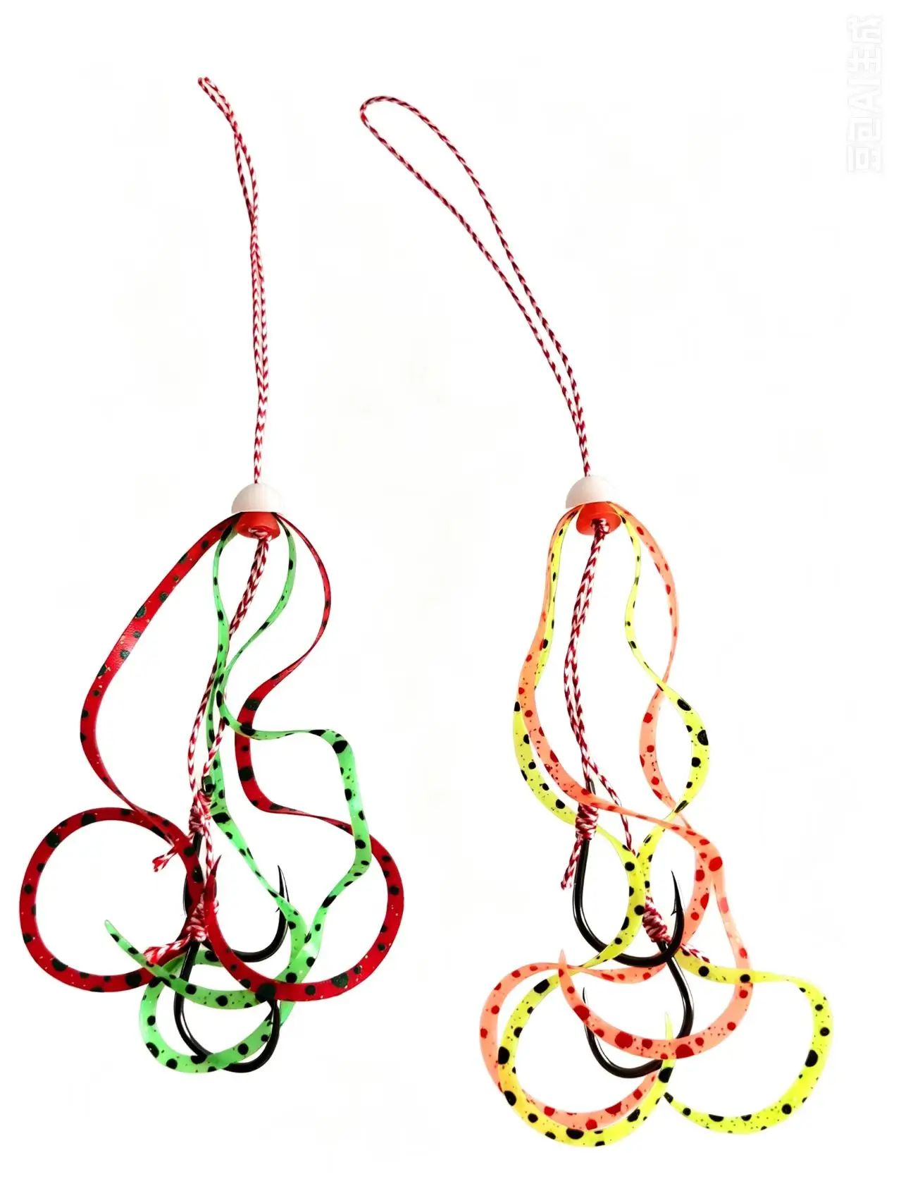 Jig Tai Kabura con anzuelo assistido gemelo y faldas siliconas para Slow Jig - imagen 5
