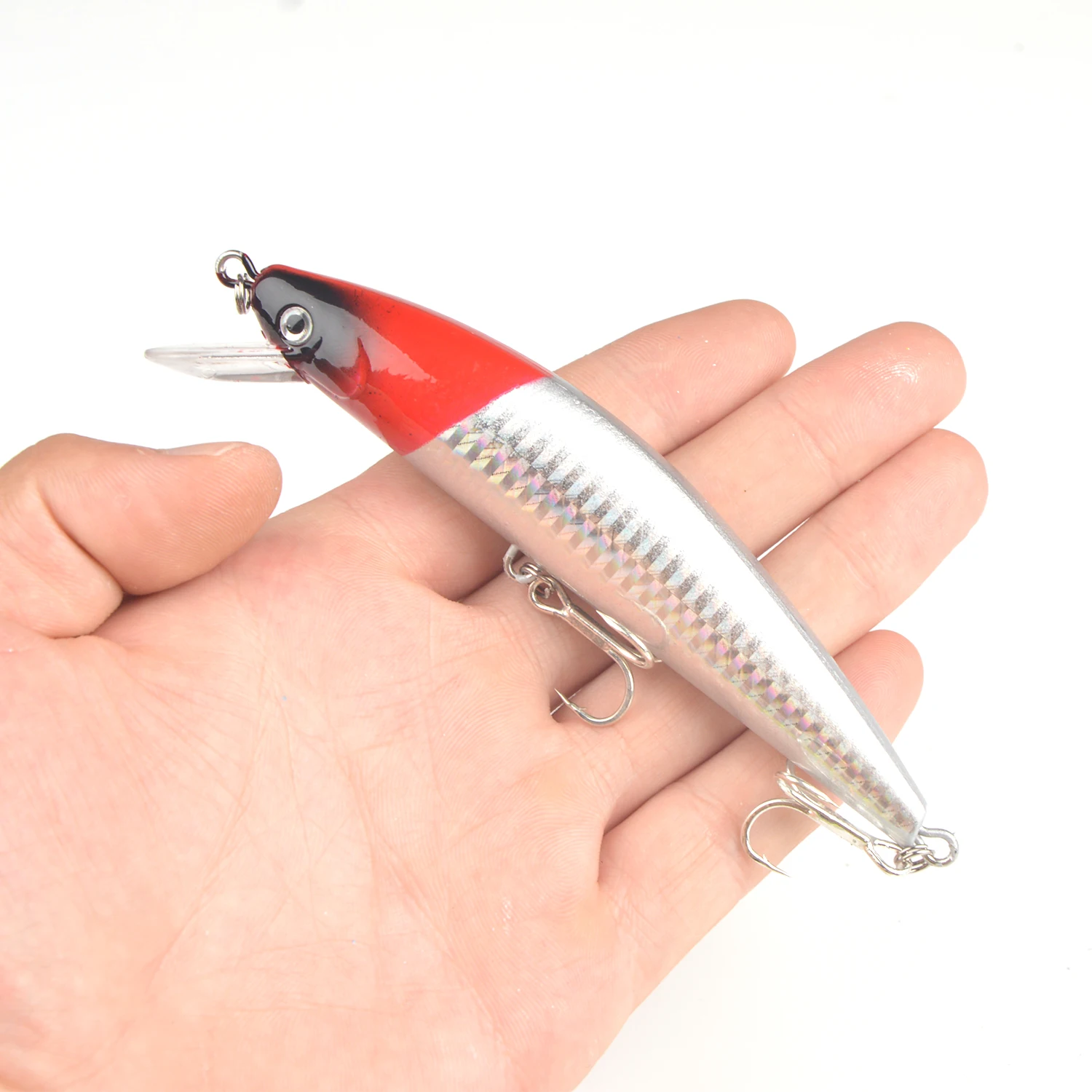 Señuelo crankbait hundiéndose para lucio – pececillo artificial - imagen 4