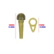 Hirisi clips plomo-goma para pesca de carpa con anillas - imagen 3