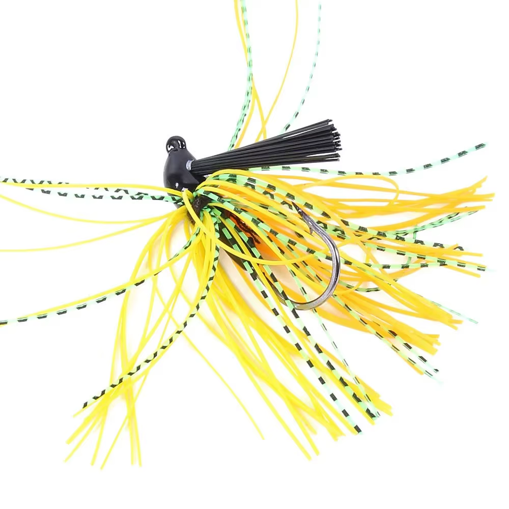 Señuelos Swimbait con faldas de silicona para lubina, trucha y salmón - imagen 5