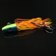 Buzz Bait con cabeza jig plomo, cola falda y ojos 3D alto carbono