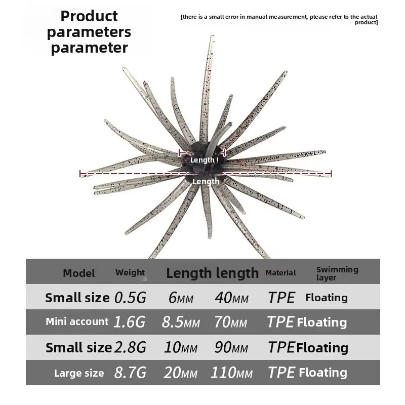Vinilo 0.5g para Pesca en Aguas Ultra Poco Profundas - imagen 4