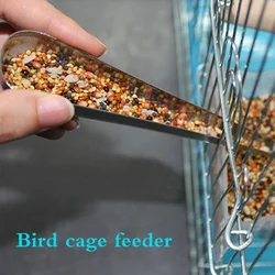 Jaula de acero inoxidable para pájaros – Alimentador loros y palomas