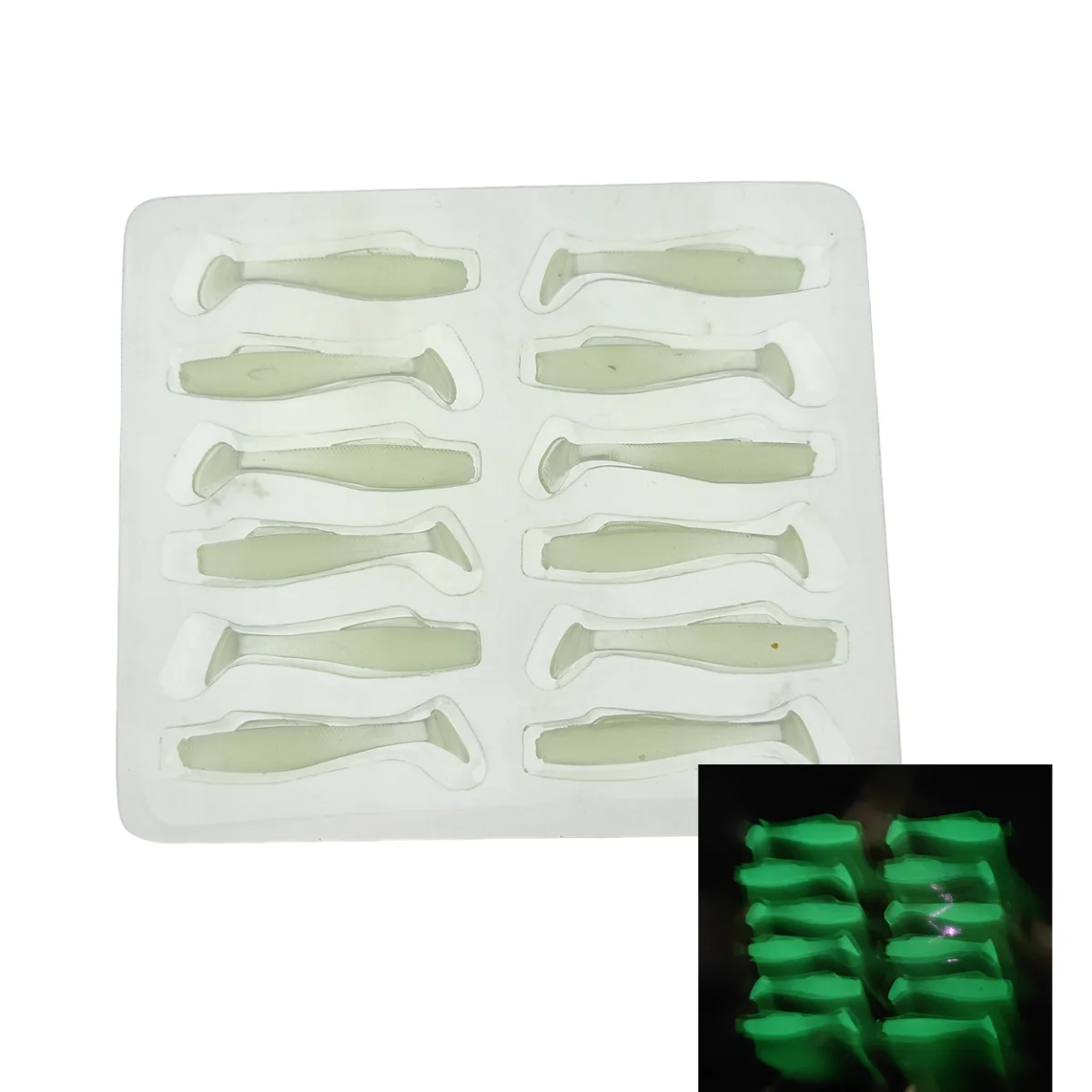 MUKUN Señalador Flotante TPR Mini – Señuelo blando de cola - imagen 5