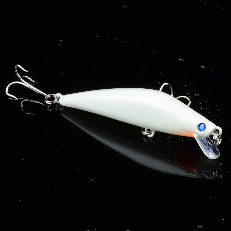 Crankbait 3D luminoso nocturno para lubina, lucio y carpa - imagen 3