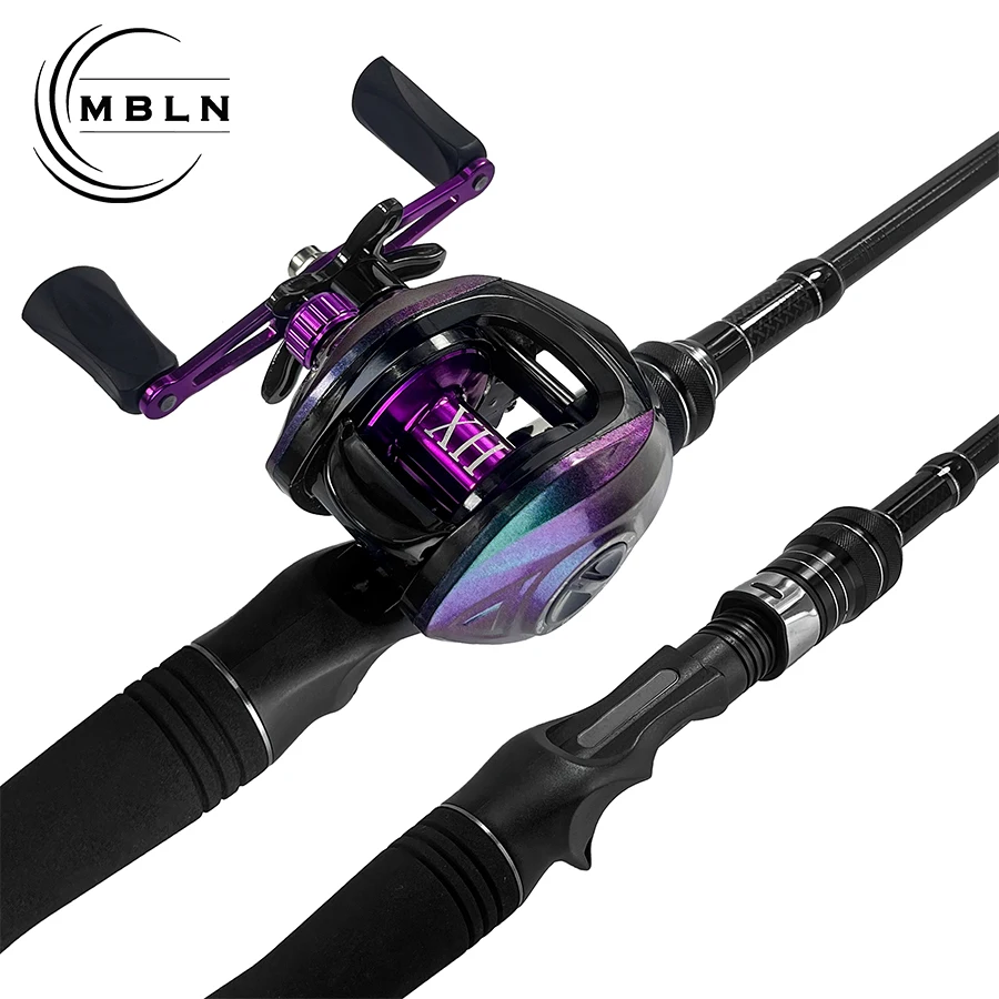 Combo Caña y Carrete Baitcasting MBLN para Pesca de Lubina - imagen 3
