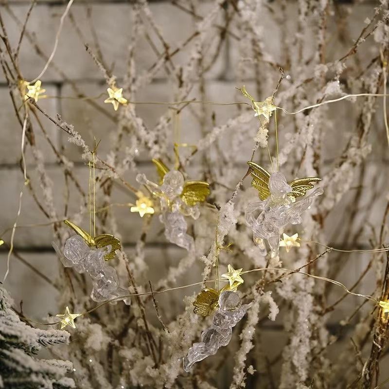 Señuelo decorativo Colgante Ángel transparente para pesca creativa - imagen 4