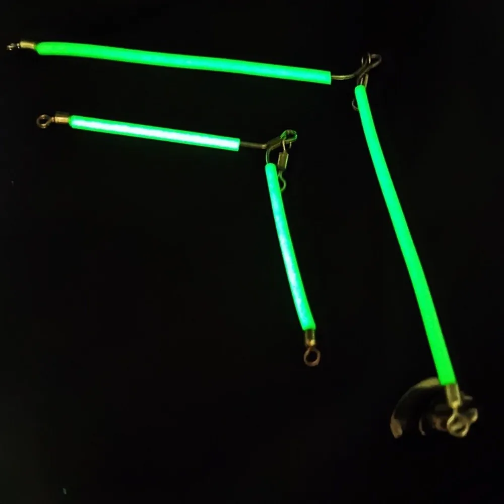 Anzuelos que brillan en la oscuridad con cuerda dividida y equilibrio - imagen 4