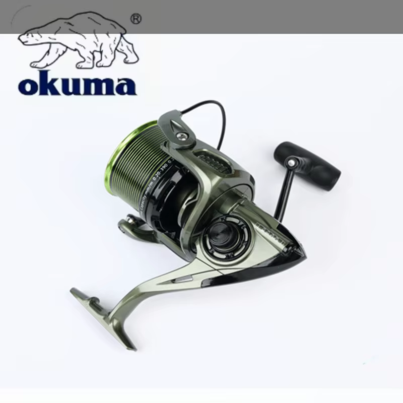 Carrete spinning Okuma 8000-12000 – Acero inoxidable para mar y río - imagen 2