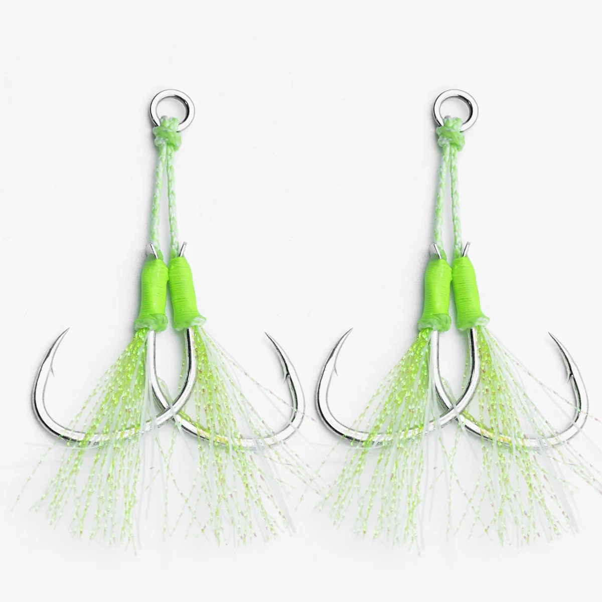 Anzuelos dobles de asistencia ZYZHE para jigging lento y rápido - imagen 4