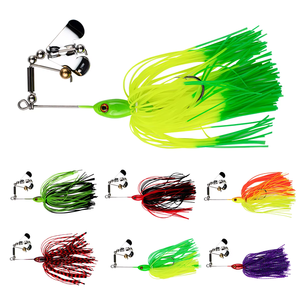 Buzzbait Wobbler 10cm – Señuelo giratorio para lubina y lucio