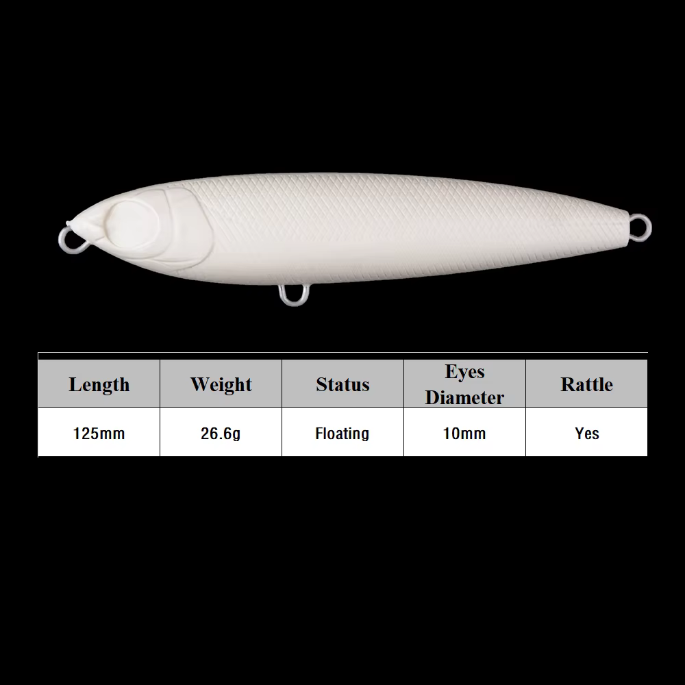 Chan'sHuang Lure Flotante Blank – Montaje DIY de Vinilos - imagen 4