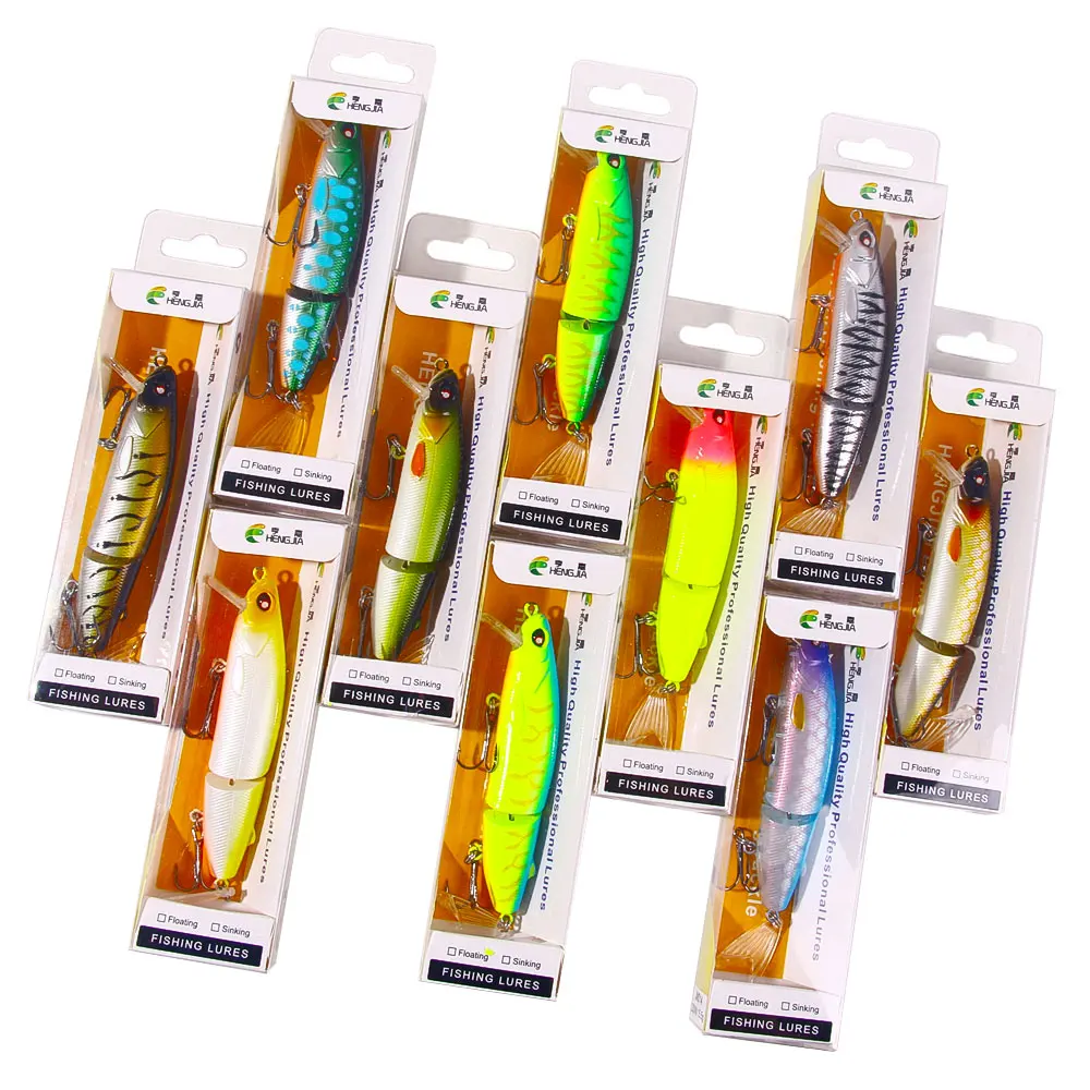 Swimbait Articulado Hundido – Cebo Duro para Lucio Lubina y Trucha