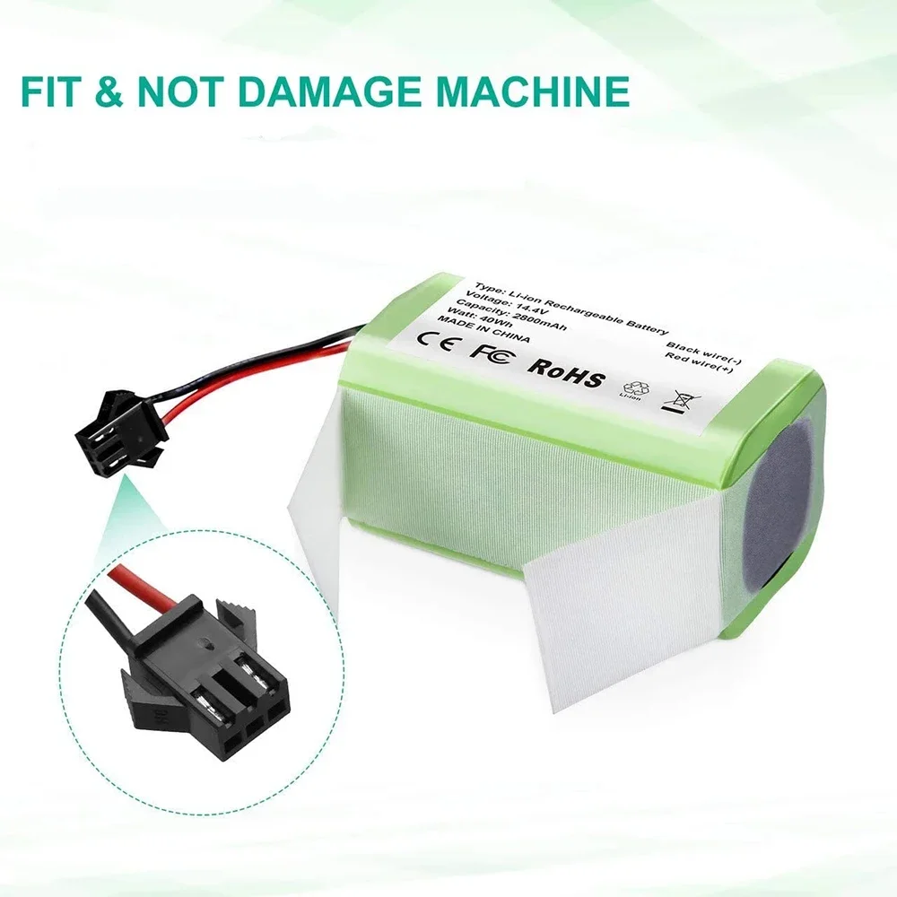 Batería de iones de litio para robot aspirador compatible - imagen 5