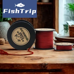 FishTrip Cable Kevlar Rojo – Líder de Pesca Resistente