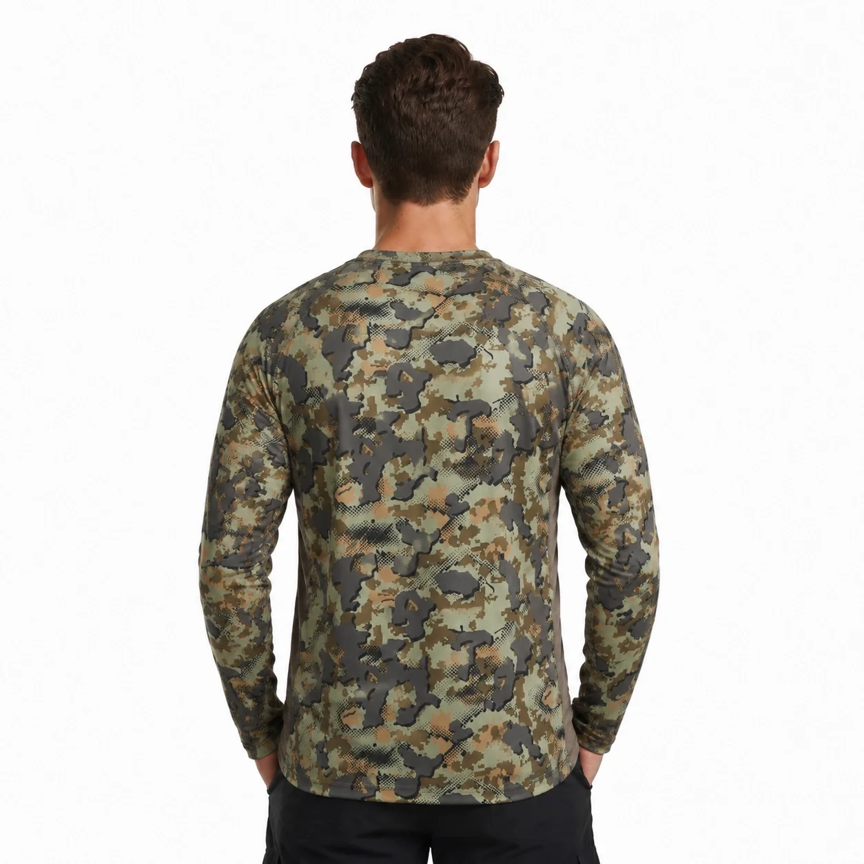 Kylebooker Camiseta de pesca UV manga larga UPF alta - imagen 5