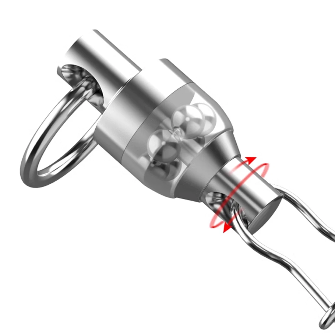 Snap Duolock giratorio con rodamiento de bolas – Acero inoxidable pesca - imagen 5