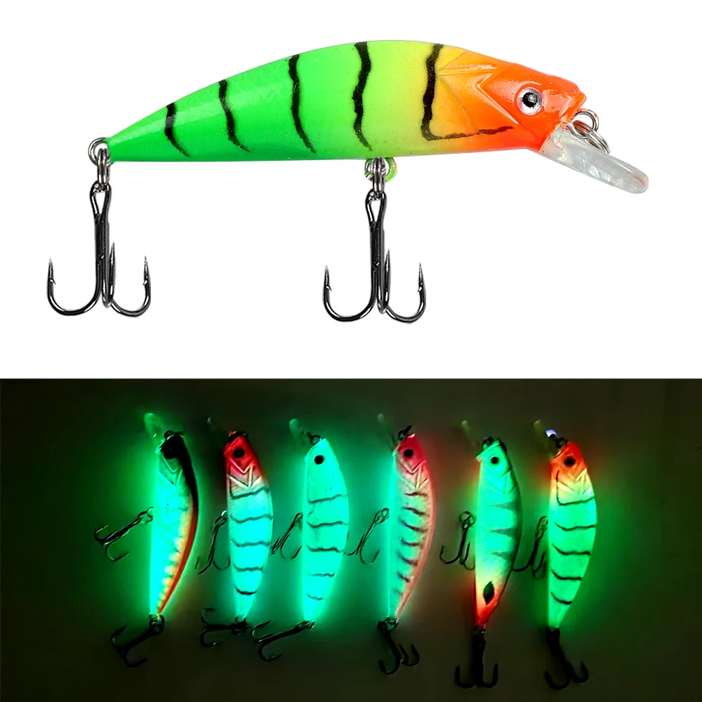 Señuelo con acabado brillante y forma aerodinámica