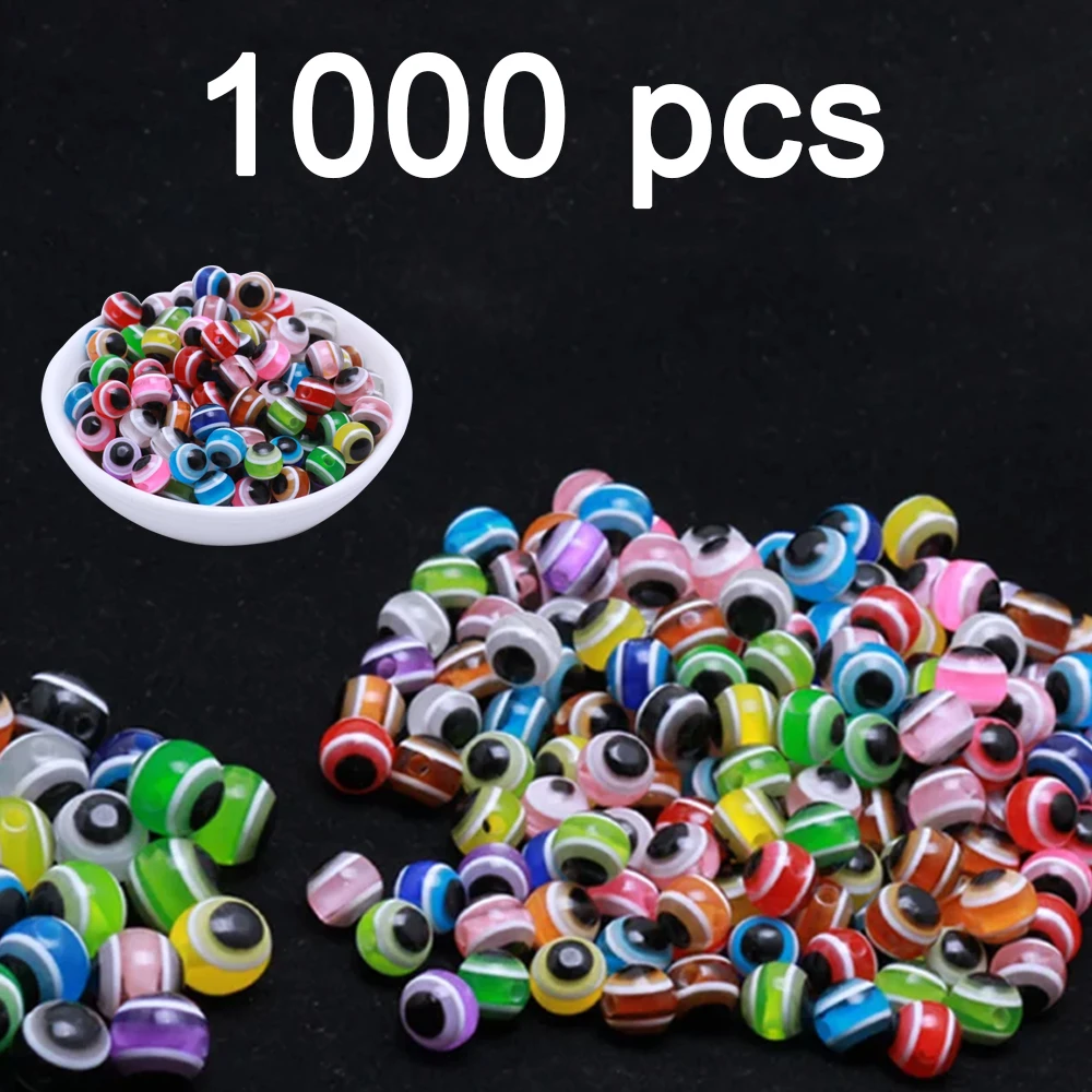 Cuentas ojo de pez para pesca resistentes en colores, señuelos DIY - imagen 5